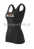 Damen Tanktop in schwarz - Escape4x4 - Design 1